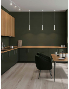 Lampa wisząca Slimi S Bianco Track/Gold – nowoczesne oświetlenie LED w eleganckim stylu dla każdego wnętrza 2