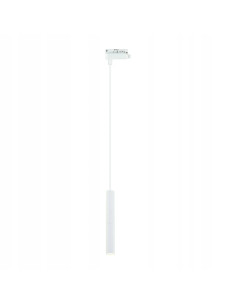 Lampa sufitowa Slimi S Bianco Track - Nowoczesny punkt świetlny w białej metalowej obudowie do stylowych wnętrz