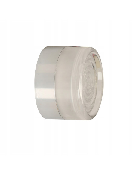 Kinkiet LED Orria - Minimalistyczny lampa ścienna regulowana, biały metalowy, do korytarza i klatki schodowej