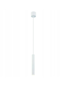 Lampa wisząca Slimi S Bianco – minimalistyczny punkt świetlny w stylu loftowym do nowoczesnych wnętrz