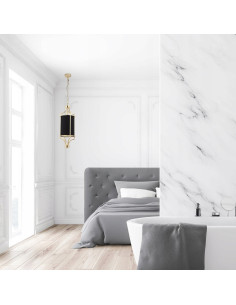 Lampa wisząca Lunga Gold Nero - nowoczesny czarny design z luksusowymi złotymi akcentami do eleganckich wnętrz. 2