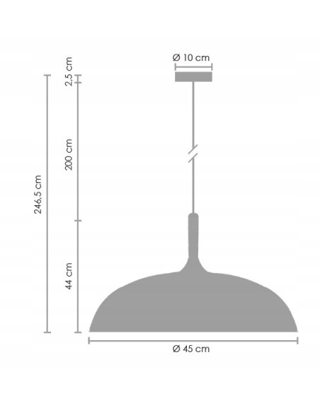 Lampa wisząca SAUCER – Nowoczesny design w białym kolorze z drewnianymi akcentami do kuchni i salonu