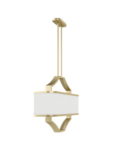 Żyrandol owalny Gerdo Ovale Old Gold, eleganckie oświetlenie 6-punktowe do jadalni i salonu, design Orlicki