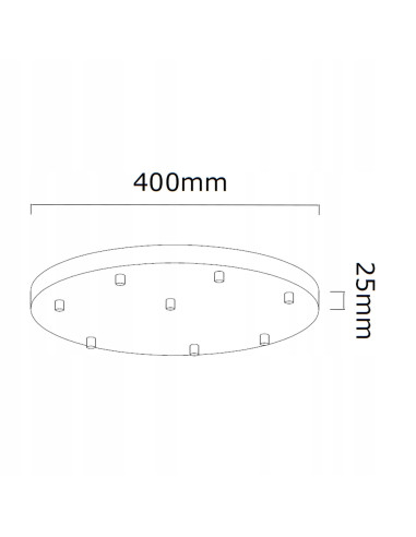 Lampa wisząca Ero VIII Gold 40 - nowoczesne oświetlenie w luksusowym złotym wykończeniu z regulowaną wysokością