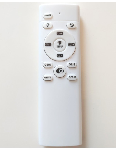 Lampa sufitowa LED CIRCLE 40 cm w szczotkowanym niklu - nowoczesne oświetlenie do biura i domu