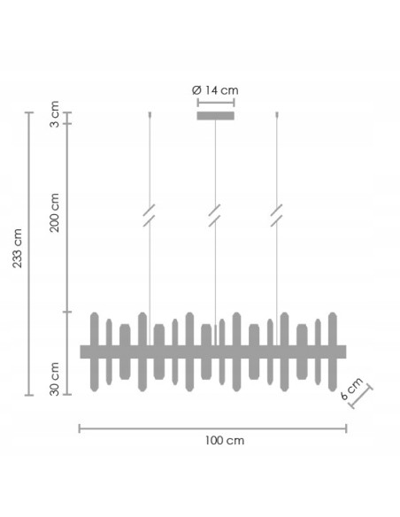 Lampa wisząca ARCTIC w kolorze grafitowym - nowoczesne oświetlenie LED z kryształami do jadalni i kuchni