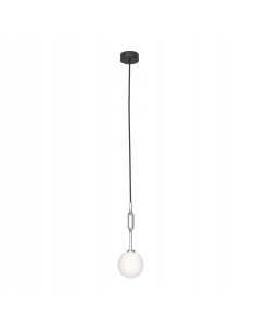 Lampa Wisząca Ero I Cromo B - Nowoczesna Kulista Lampa w Chromie z Regulacją Wysokości do Wnętrz Elegantnych