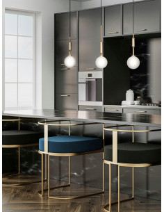 Lampa wisząca Ero Cromo C - nowoczesny zwis z chromowanym wykończeniem do eleganckich wnętrz 2