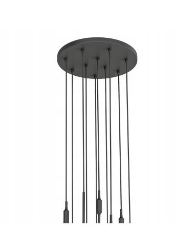 Lampa wisząca Ero X Nero 40 - elegancka lampa z białymi kulami do nowoczesnych wnętrz