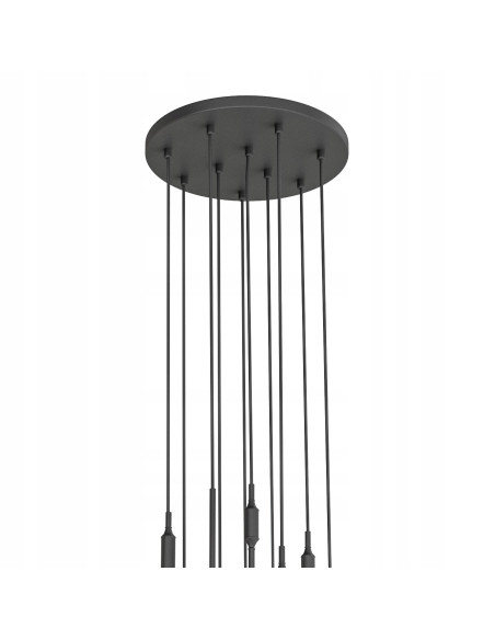 Lampa wisząca Ero X Nero 40 - elegancka lampa z białymi kulami do nowoczesnych wnętrz