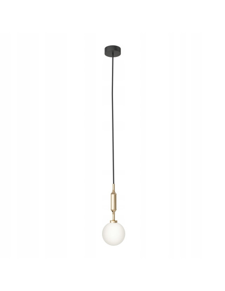 Lampa wisząca Ero I Gold A - elegancki zwis z jednym źródłem światła do nowoczesnych wnętrz i restauracji