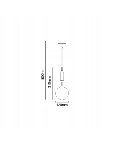 Lampa wisząca Ero I Nero A – elegancka lampa minimalistyczna do hotelowych lobby i wnętrz mieszkań