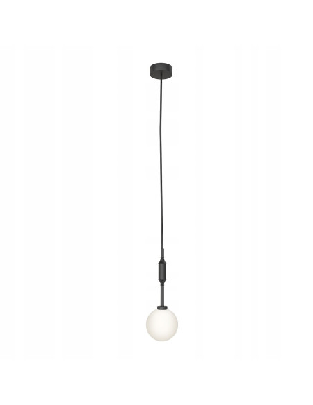 Lampa wisząca Ero I Nero B – Elegancka lampa z mlecznym kloszem w minimalistycznym stylu do każdego wnętrza