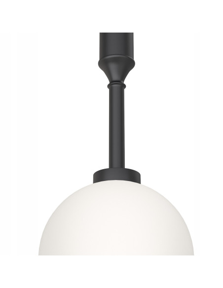 Lampa wisząca Ero I Nero B – Elegancka lampa z mlecznym kloszem w minimalistycznym stylu do każdego wnętrza