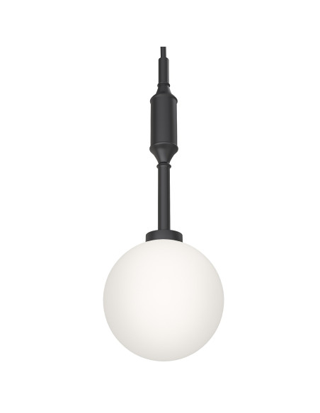 Lampa wisząca Ero I Nero B – Elegancka lampa z mlecznym kloszem w minimalistycznym stylu do każdego wnętrza