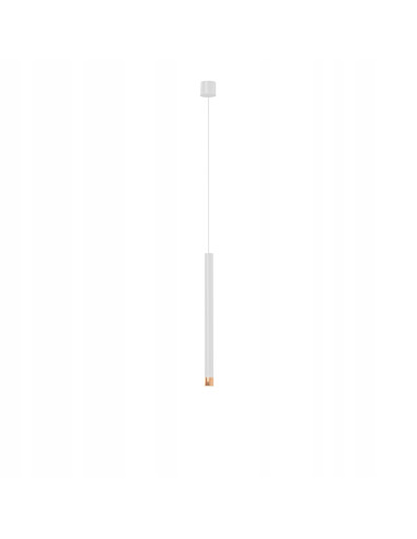 Lampa sufitowa Q I Bianco/Rose Gold 40 - nowoczesny wystrojowy element do biura i eleganckich wnętrz