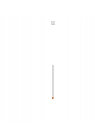 Lampa sufitowa Q I Bianco/Rose Gold 40 - nowoczesny wystrojowy element do biura i eleganckich wnętrz