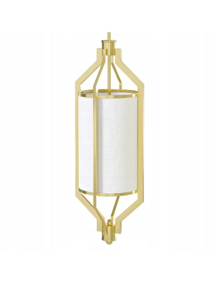 Lampa sufitowa Zundo, Ludwik XVI w paryskim złocie, regulowana, elegancki dodatek do nowoczesnych wnętrz, Open Design.