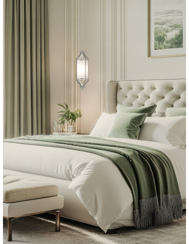 Lampa sufitowa Zundo Satynowa Nikiel 20 cm - Luksusowy element do nowoczesnych wnętrz w stylu glamour