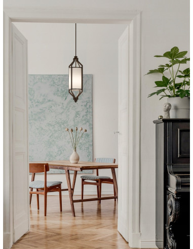 Lampa sufitowa Zundo Chocco 20 w kolorze ciemnej czekolady - elegancki design do nowoczesnych wnętrz