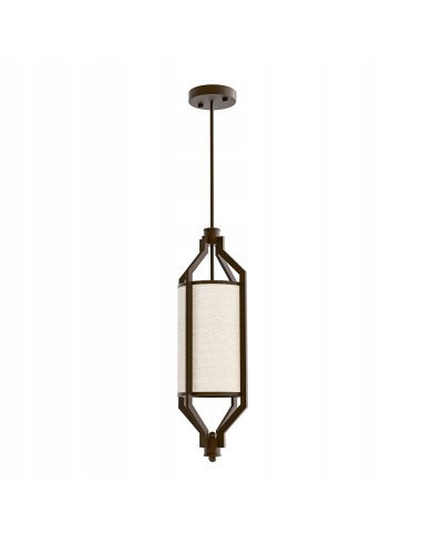 Lampa sufitowa Zundo Chocco 20 w kolorze ciemnej czekolady - elegancki design do nowoczesnych wnętrz