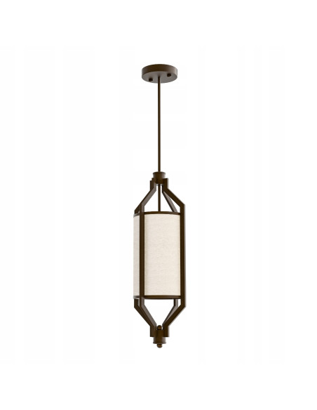 Lampa sufitowa Zundo Chocco 20 w kolorze ciemnej czekolady - elegancki design do nowoczesnych wnętrz