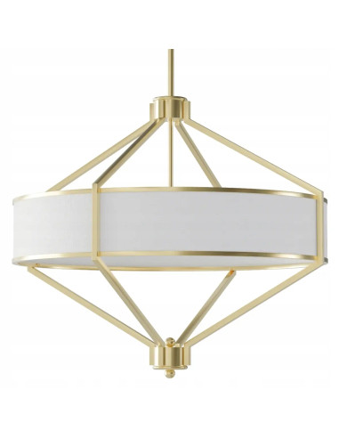 Lampa sufitowa Zundo Old Gold 60 cm - elegancki element dekoracyjny w stylu glamour i nowoczesnym