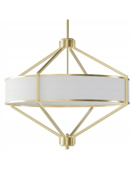 Lampa sufitowa Zundo Old Gold 60 cm - elegancki element dekoracyjny w stylu glamour i nowoczesnym