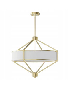 Lampa sufitowa Zundo Old Gold 60 cm - elegancki element dekoracyjny w stylu glamour i nowoczesnym