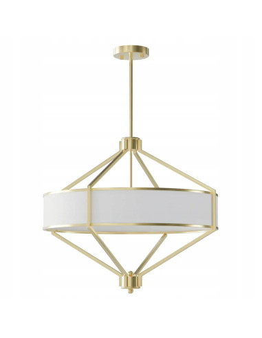 Lampa sufitowa Zundo Old Gold 60 cm - elegancki element dekoracyjny w stylu glamour i nowoczesnym