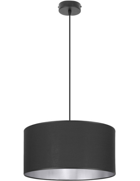 Elegancka lampa wisząca INDIGO z cylindrycznym abażurem – nowoczesny design do salonu i jadalni, dostępna w różnych kolorach.
