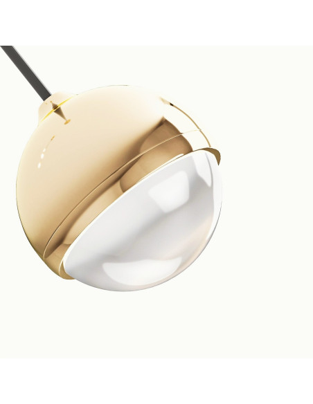 Lampa wisząca BOLICIANA GOLD - nowoczesny pożądany element wystroju wnętrz z energooszczędnym oświetleniem LED.