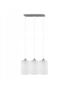 Lampa wisząca ICE CHROM - Nowoczesne oświetlenie z trzema źródłami światła do eleganckich wnętrz