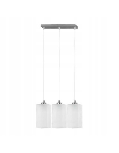 Lampa wisząca ICE CHROM - Nowoczesne oświetlenie z trzema źródłami światła do eleganckich wnętrz