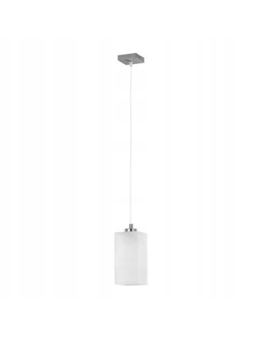 Lampa wisząca ICE CHROM - nowoczesne oświetlenie LED do kuchni i salonu, regulowany zwis 110 cm, elegancki design