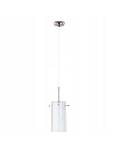 Lampa Wisząca BOLT - Elegancki Reflektor Metalowy z Przezroczystym Kloszem do Jadalni, Holu i Salonu