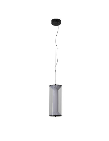 Lampa Wisząca LED Aeris Cylindryczna, Regulowana Barwa Światła, Szklana, Nowoczesny Design do Wnętrz