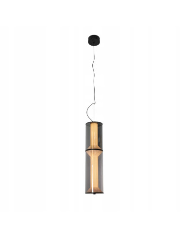 Lampa wisząca Aeris 2 LED czarna, regulowane światło, nowoczesny design do kuchni i jadalni, elegancki wygląd