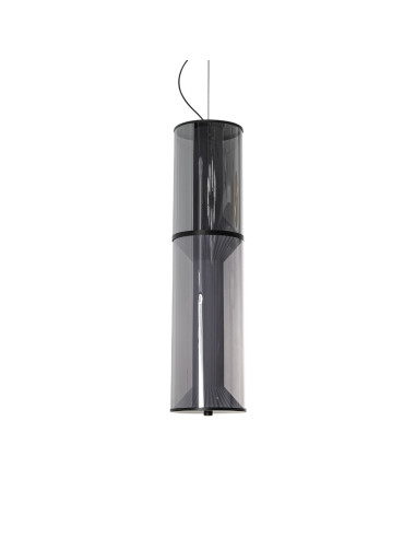 Lampa wisząca Aeris 2 LED czarna, regulowane światło, nowoczesny design do kuchni i jadalni, elegancki wygląd