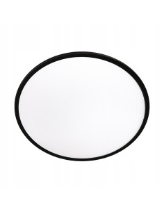 Plafon LED Pryzma 38 cm czarny z regulacją barwy, nowoczesne oświetlenie IP44 do każdego wnętrza 2