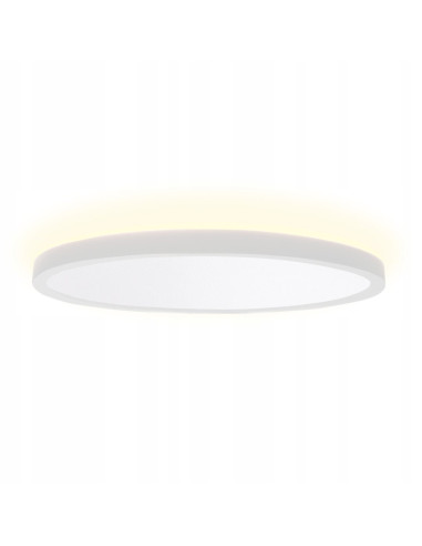 Plafon LED Pryzma 38cm CCT, wodoodporny, minimalistyczny - idealny do łazienki i nawilżonych pomieszczeń, Light Prestige