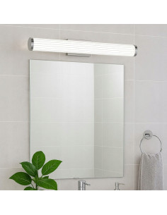 Kinkiet LED Vena 60 cm z regulacją barwy światła, wodoodporny IP44, chromowy, idealny do nowoczesnych wnętrz. 2