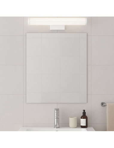 Kinkiet LED Vena 45 cm - Nowoczesne oświetlenie z regulacją barwy, idealne do łazienki i korytarza, IP44