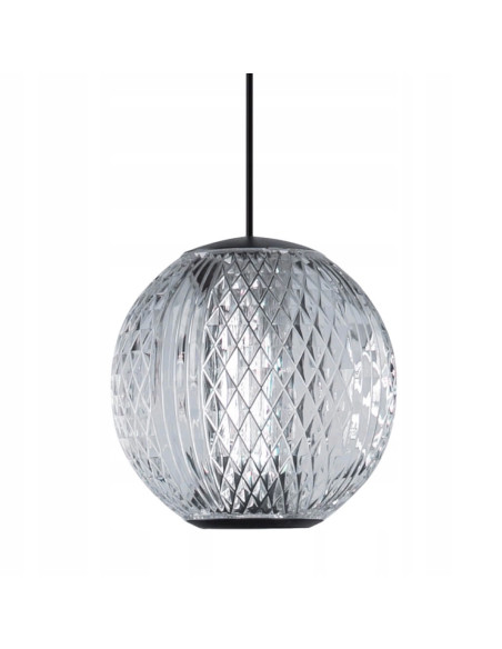 Lampa wisząca EDEM LED - nowoczesny design z akrylową kulą, idealna do biura, kuchni i jadalni.