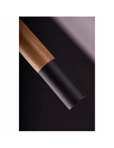 Lampa Wisząca Izolda z Drewna 3000K – Nowoczesne Oświetlenie do Restauracji i Wnętrz Domowych