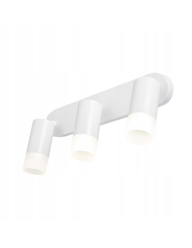 Listwa oświetleniowa Sonaya GU10 z 3 reflektorami do stylowego oświetlenia wnętrz i lustra