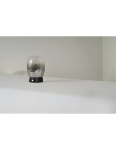 Lampa biurkowa PAMELA LED z regulacją światła, szara, elegancka, idealna do biura i nowoczesnych wnętrz. 2