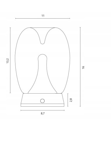 Lampa biurkowa PAMELA LED z regulacją światła, szara, elegancka, idealna do biura i nowoczesnych wnętrz.