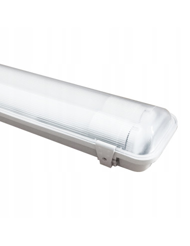 Oprawa LED Hermetyczna 120 cm Eko-Light IP65 G13 - Szara, Wodo- i Pyłoszczelna, Idealna do Wnętrz i na Zewnątrz