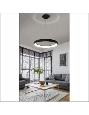 Lampa Wisząca ANTONIO LED 81 CCT CO - Eleganckie Oświetlenie do Biura i Wnętrz z Regulacją Barwy Światła 4200 Lumenów